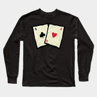 A Pair Of Aces Long Sleeve T-Shirt
